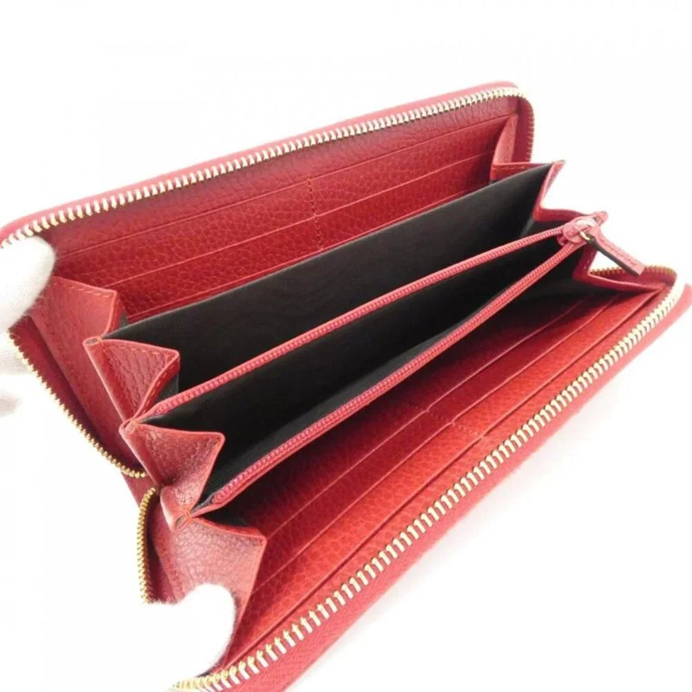 Gucci Petit Marmont Wallet Hibiscus Red - Picture 6 of 6